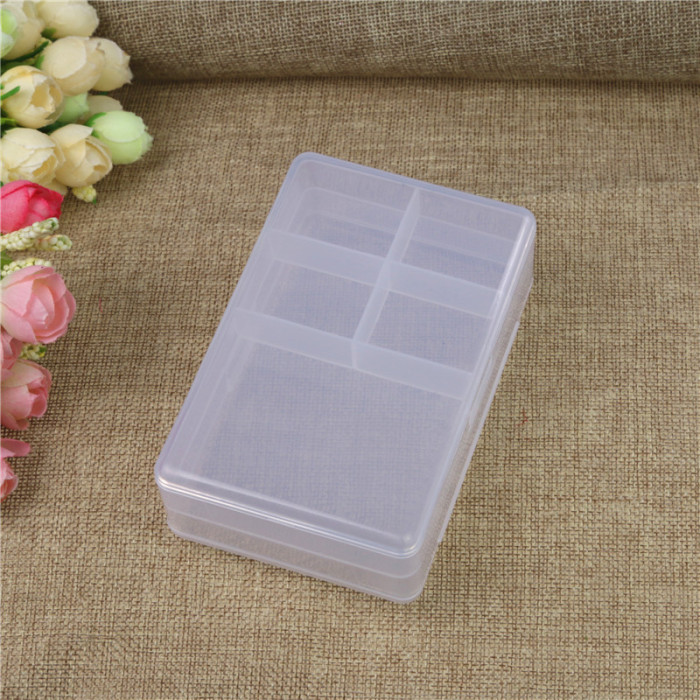 A transparent plastic box removable clamshell boxes jewelry storage box classification A transparent plastic box removable clamshell boxes jewelry storage box classification