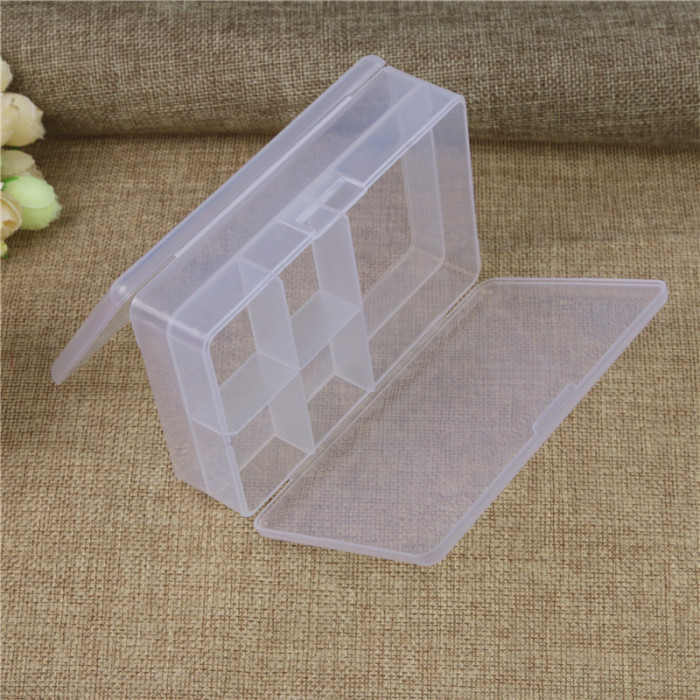A transparent plastic box removable clamshell boxes jewelry storage box classification A transparent plastic box removable clamshell boxes jewelry storage box classification