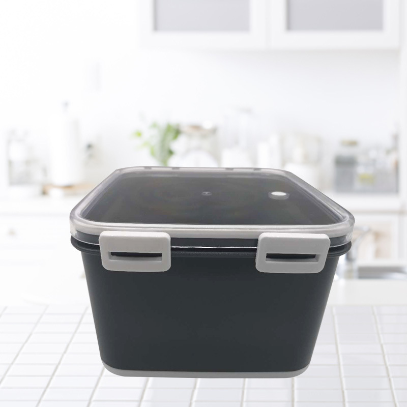 Crisper Transparent Plastic Box Rectangular Sealed Box Refrigerator Refrigerated Box Food Storage Box Commercial