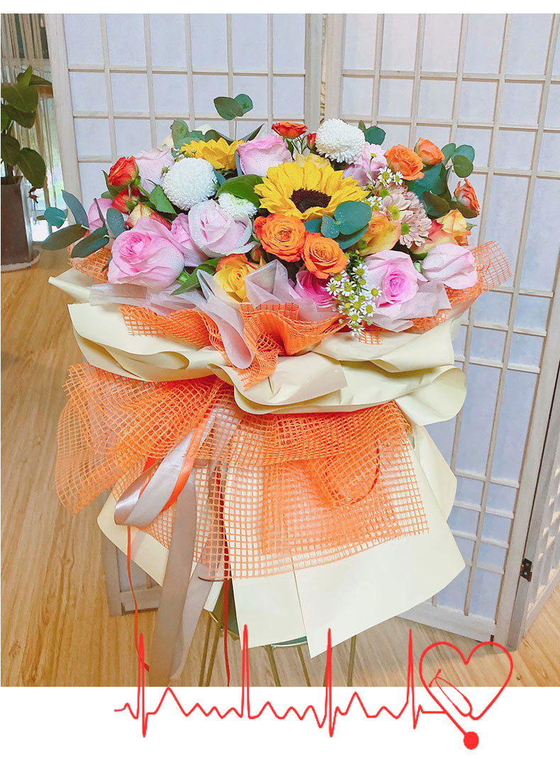 New Korean Grid Yarn Hollow Mesh Flower Packaging Material Hard Gauze Material Mesh New Korean Grid Yarn Hollow Mesh Flower Packaging Material Hard Gauze Material Mesh