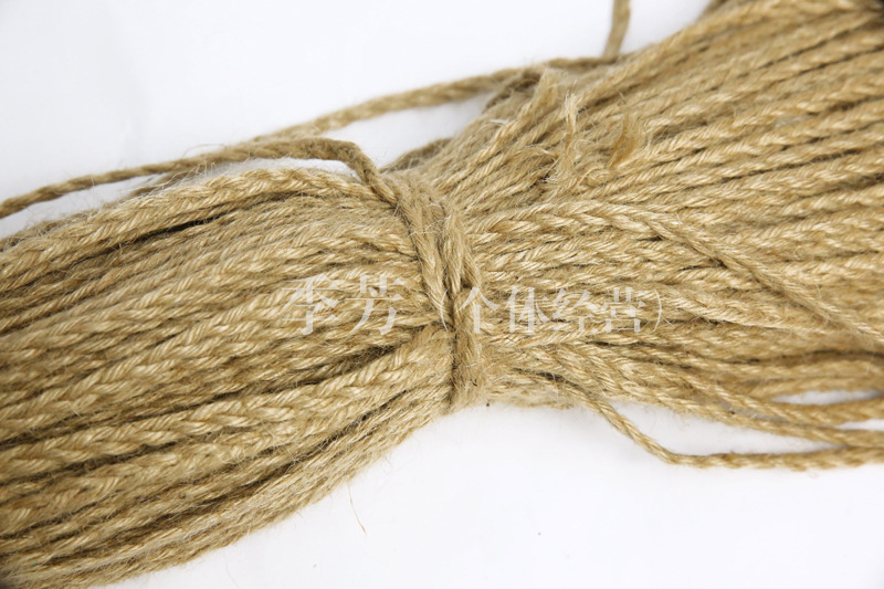 Diy accessories wholesale hemp rope jute rope rope hang tag rope