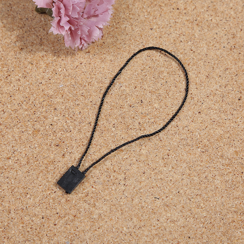 Creative Best-Seller Clothing Tag Hang Rope Square Head Plastic Universal Charm Bracelet Pin Clasp Yiwu Factory Wholesale Customization
