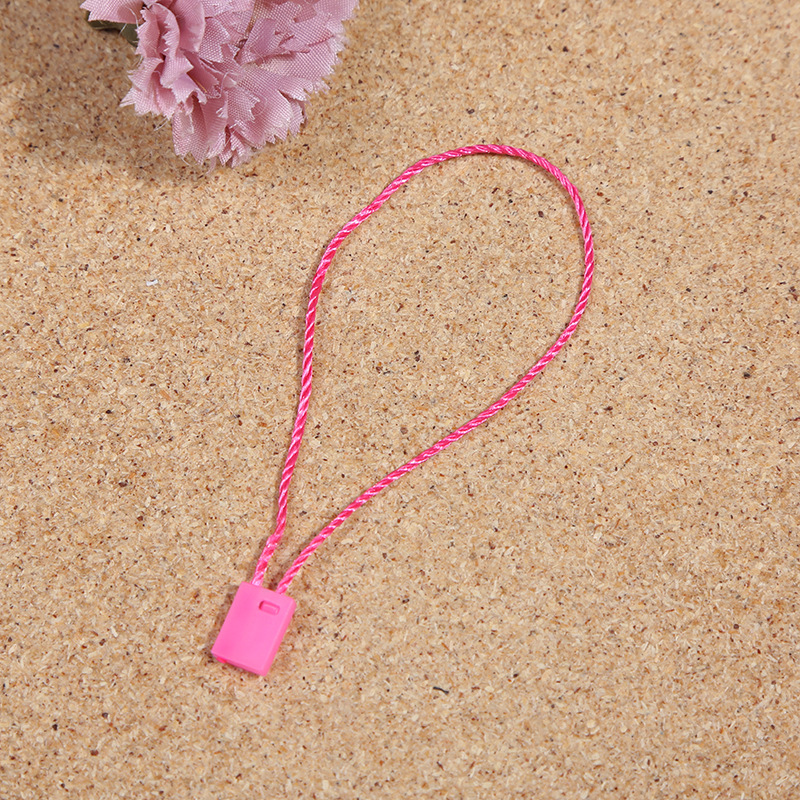 Creative Best-Seller Clothing Tag Hang Rope Square Head Plastic Universal Charm Bracelet Pin Clasp Yiwu Factory Wholesale Customization