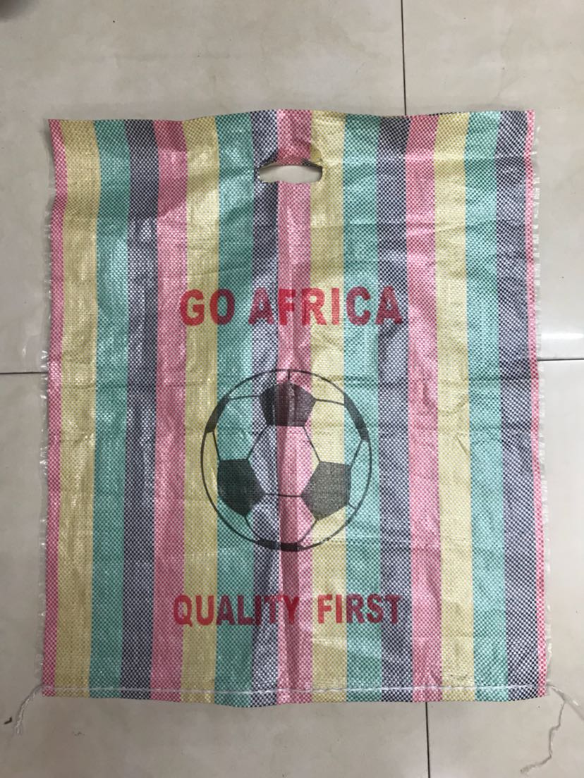 Color Stripes Woven Bag Packaging Woven Bag Can Be Customized Logo Woven Bag Color Stripes Woven Bag Packaging Woven Bag Can Be Customized Logo Woven Bag