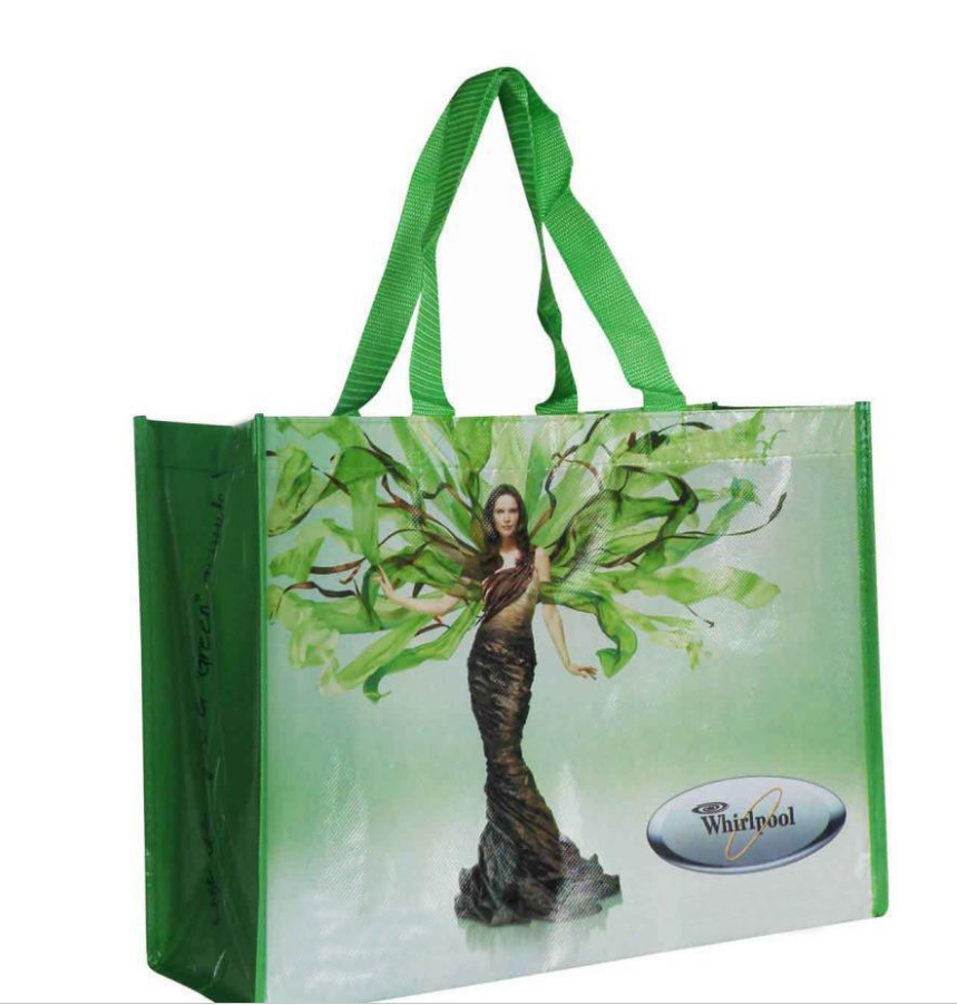 Environmentally Friendly, Beautiful and Durable Hand-Held Shopping Woven Bag Supermarket Special Bag Composite Woven Bag