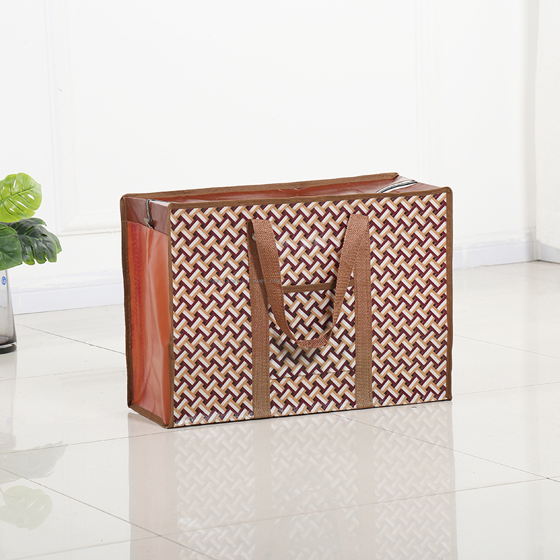 Hot-selling color printing non-woven fabric bag woven bag luggage bag moving bag tote bag