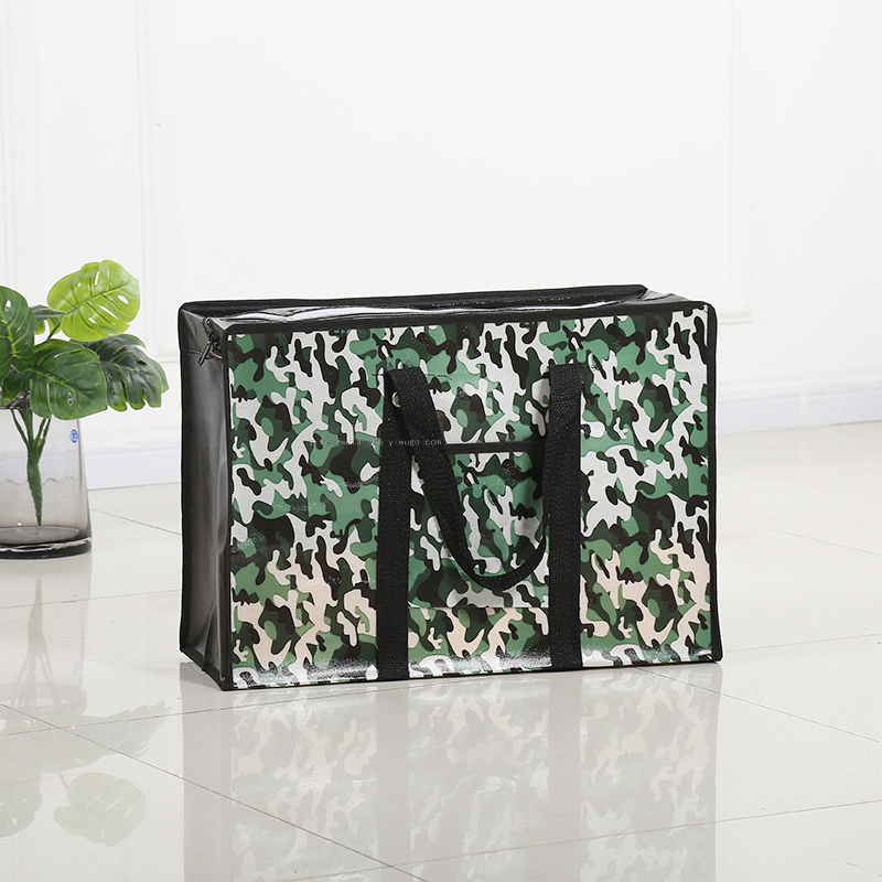 Hot-selling color printing non-woven fabric bag woven bag luggage bag moving bag tote bag