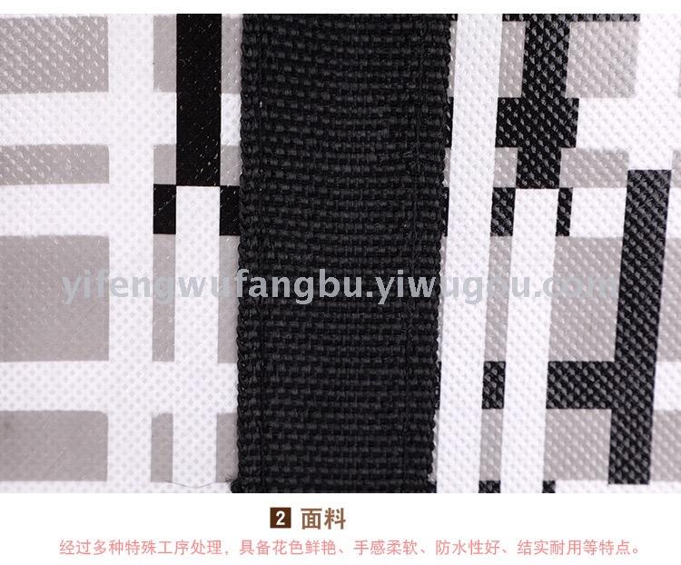 Hot-selling color printing non-woven fabric bag woven bag luggage bag moving bag tote bag