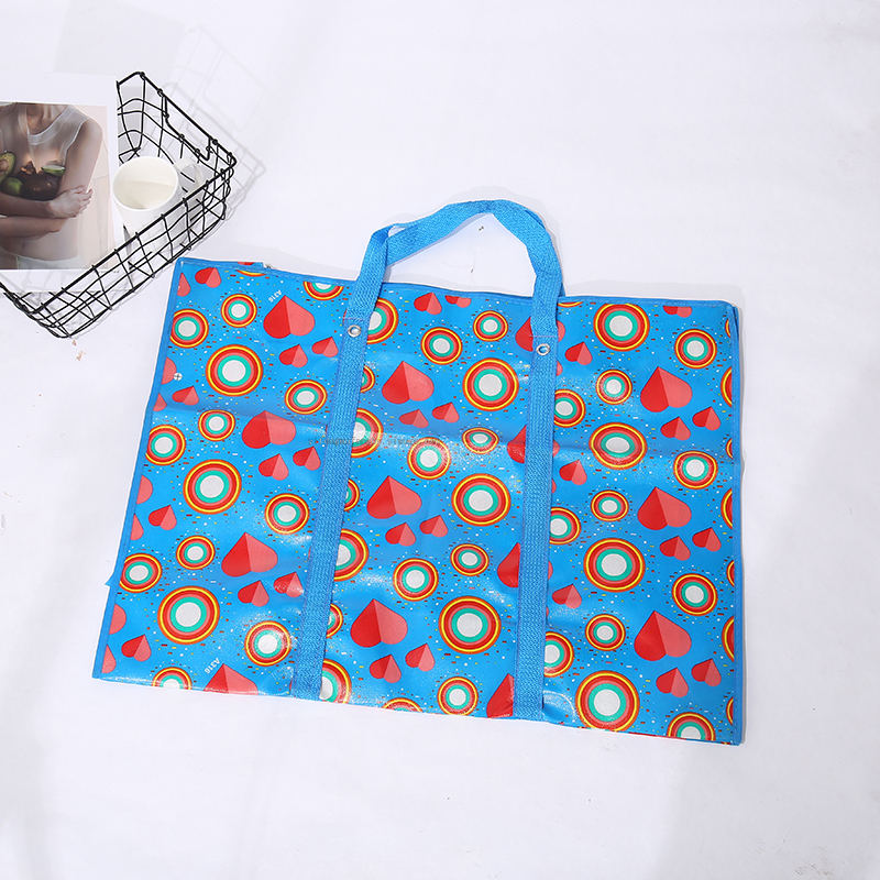 Hot-selling color printing non-woven fabric bag woven bag luggage bag moving bag tote bag