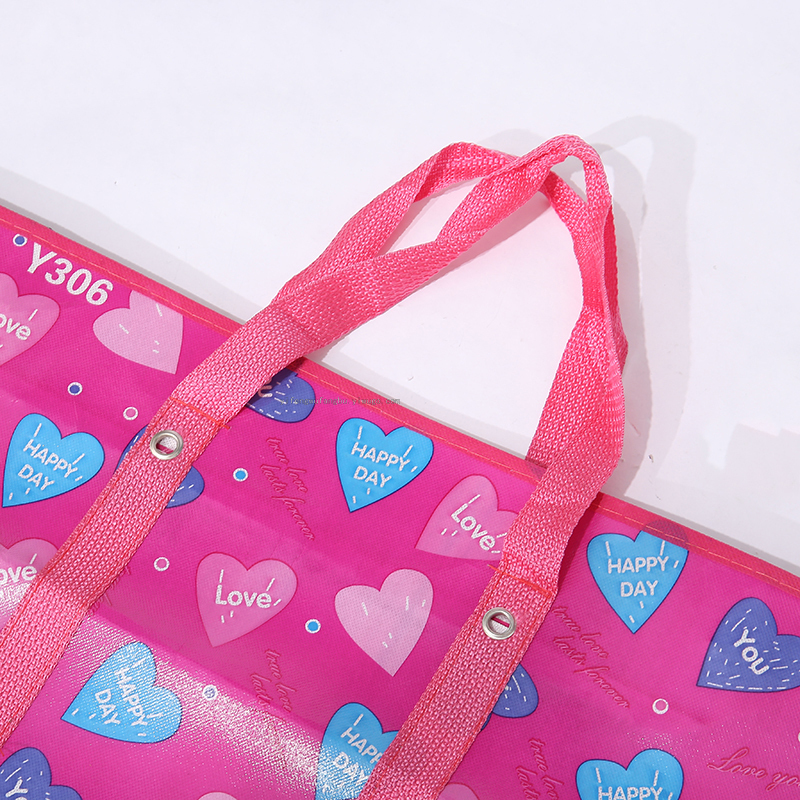 Hot-selling color printing non-woven fabric bag woven bag luggage bag moving bag tote bag