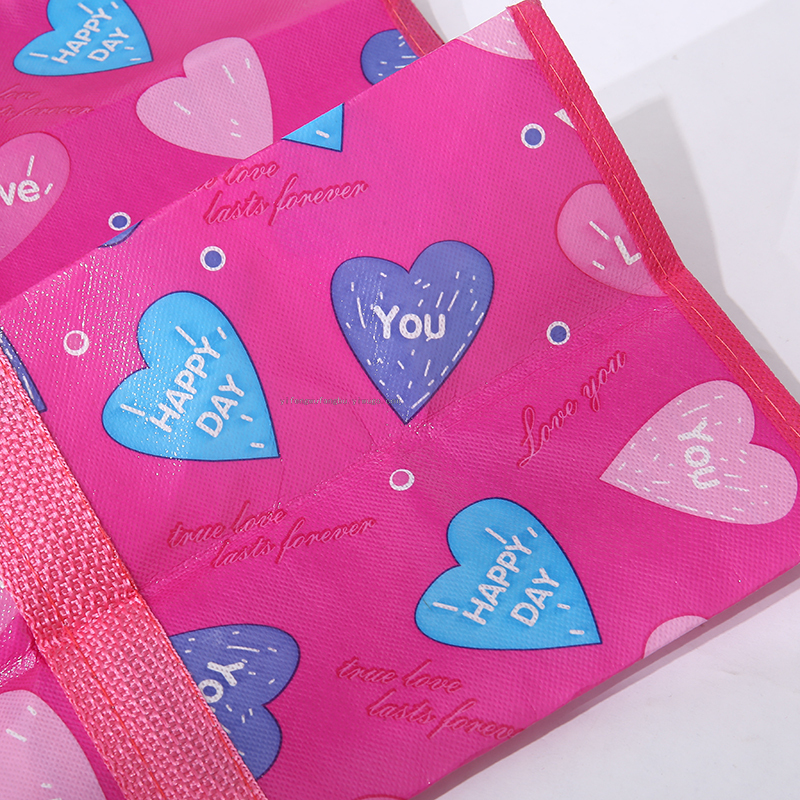Hot-selling color printing non-woven fabric bag woven bag luggage bag moving bag tote bag