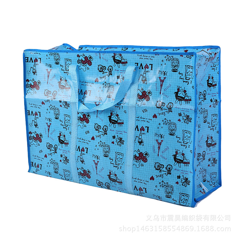 A substitute for A portable moving bag non-woven fabric hand bag custom packing bag manufacturer direct sale