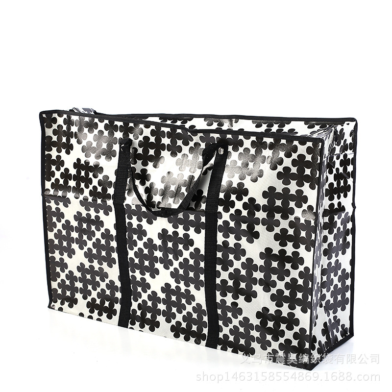 A substitute for A portable moving bag non-woven fabric hand bag custom packing bag manufacturer direct sale