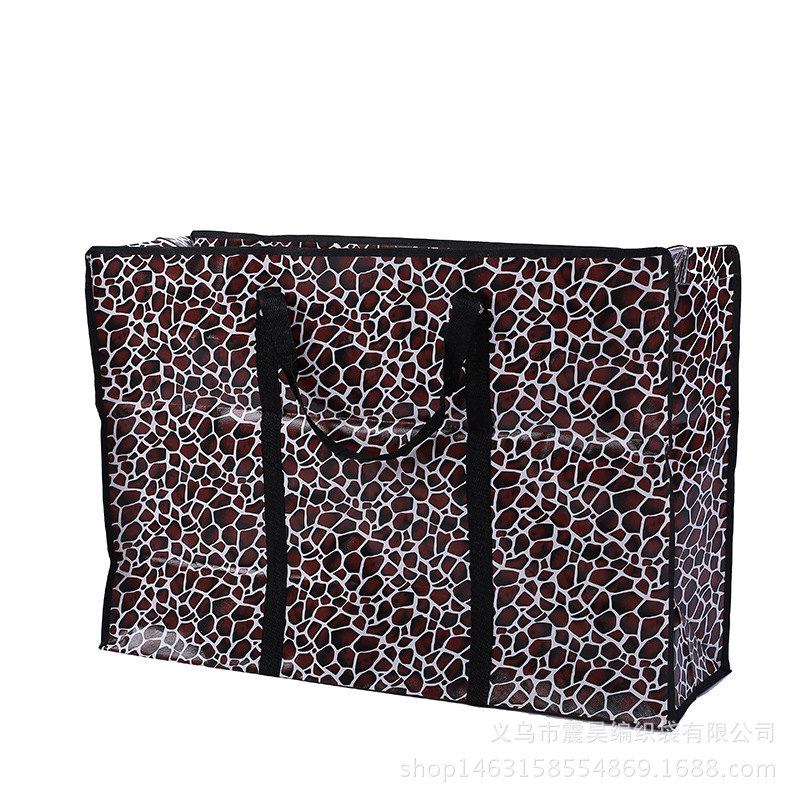 A substitute for A portable moving bag non-woven fabric hand bag custom packing bag manufacturer direct sale