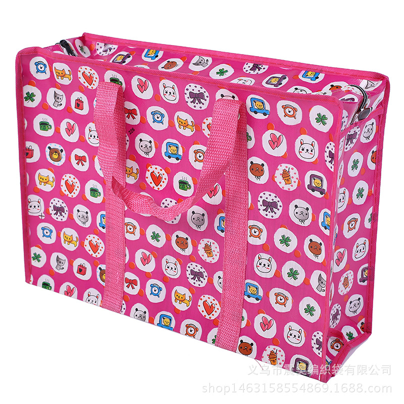 A substitute for A portable moving bag non-woven fabric hand bag custom packing bag manufacturer direct sale