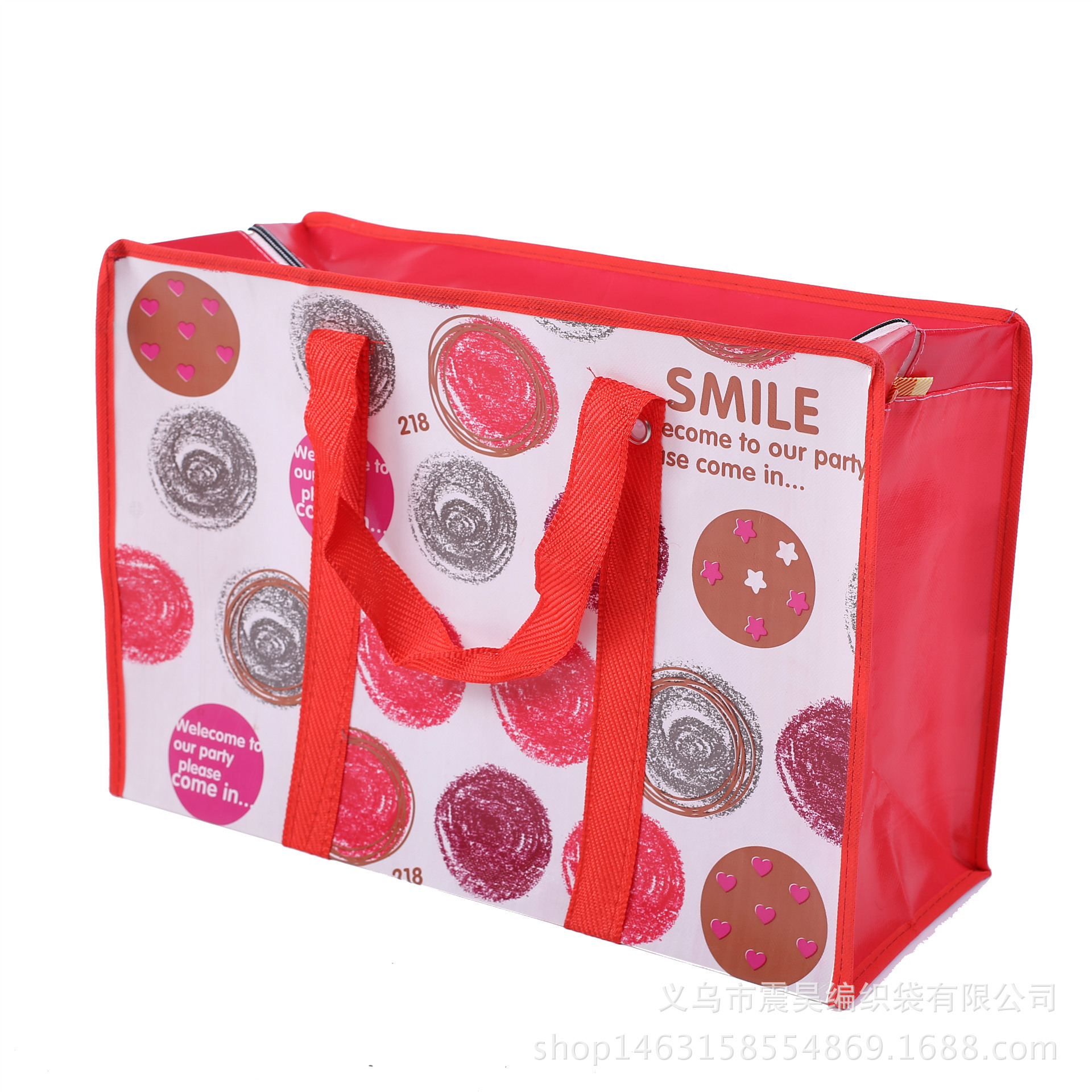 A substitute for A portable moving bag non-woven fabric hand bag custom packing bag manufacturer direct sale