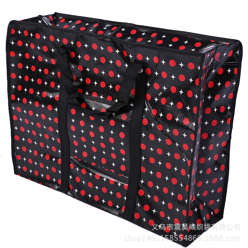 A substitute for A portable moving bag non-woven fabric hand bag custom packing bag manufacturer direct sale