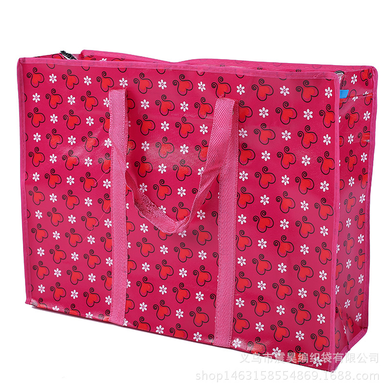 A substitute for A portable moving bag non-woven fabric hand bag custom packing bag manufacturer direct sale