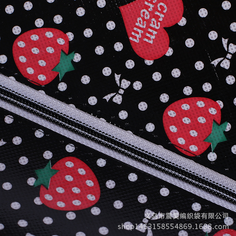 A substitute for A portable moving bag non-woven fabric hand bag custom packing bag manufacturer direct sale