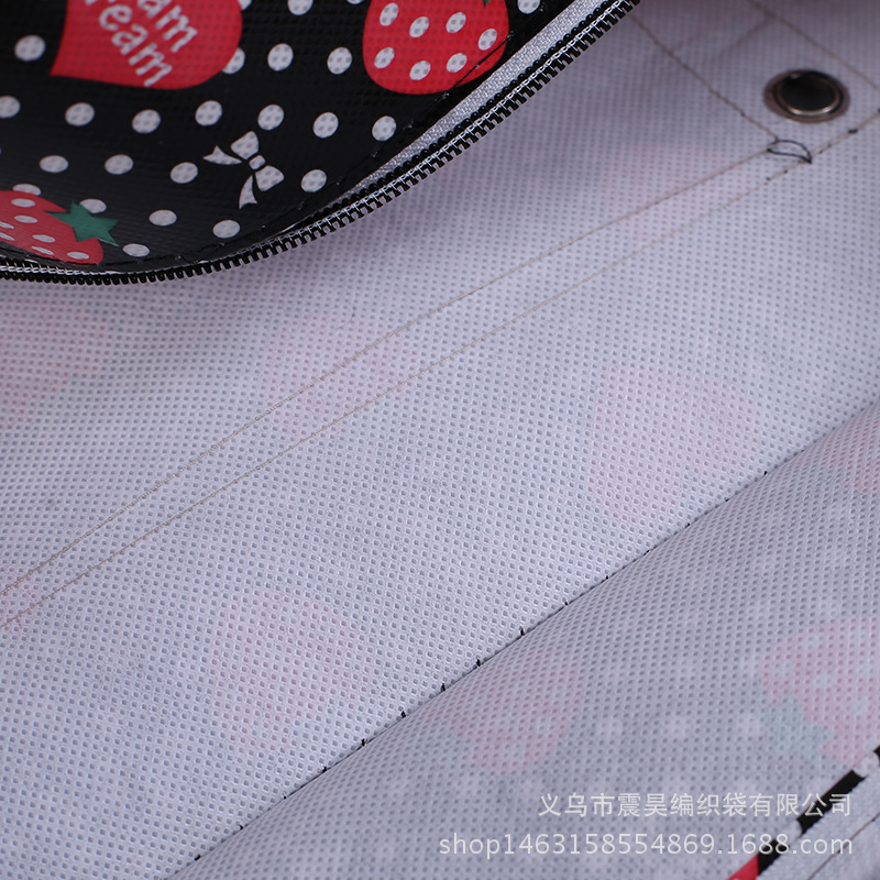 A substitute for A portable moving bag non-woven fabric hand bag custom packing bag manufacturer direct sale