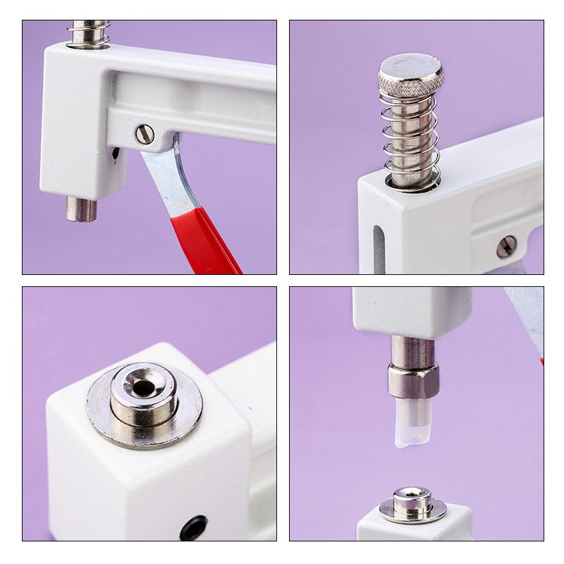 Ornament DIY Accessories Pearl Attaching Machine Pearl Mounting Press Clothing Tools Rivet Repair Clothing Bag Beading Device