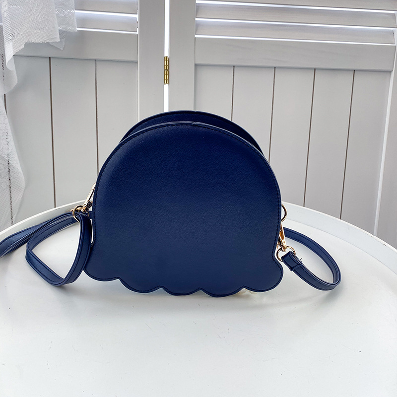 Foreign Trade New Fantasy Creative Jellyfish Shoulder Bag Pearl Bow Rivet Crossbody Bag Contrast Color Letter Women Bag