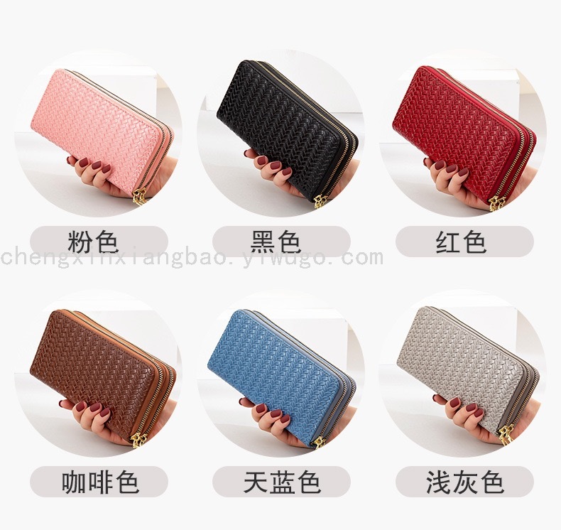 Wallet Women's Wallet Double-Pull Bag New Pu Boutique Women Bag Women's in Stock Wholesale Patent Leather Phone Bag Wallet Women's Wallet Double-Pull Bag New Pu Boutique Women Bag Women's in Stock Wholesale Patent Leather Phone Bag