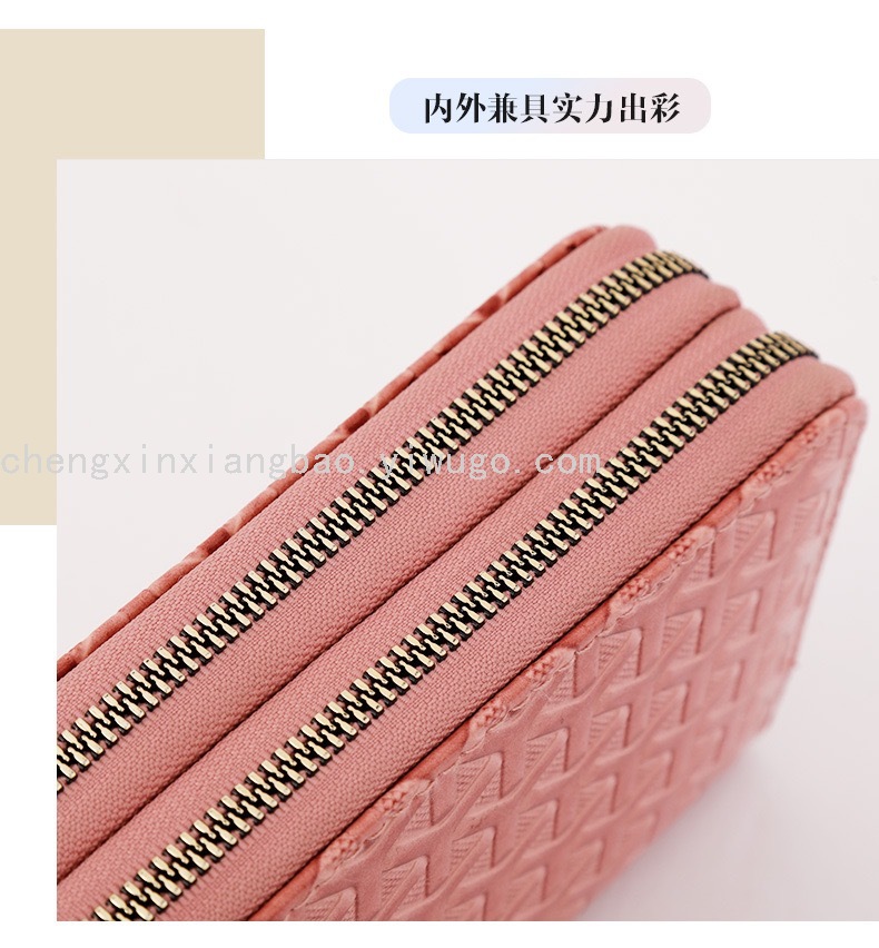 Wallet Women's Wallet Double-Pull Bag New Pu Boutique Women Bag Women's in Stock Wholesale Patent Leather Phone Bag Wallet Women's Wallet Double-Pull Bag New Pu Boutique Women Bag Women's in Stock Wholesale Patent Leather Phone Bag