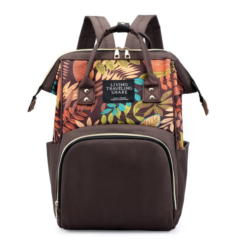 New Korean Style Trendy Printing Mummy Backpack Outdoor Leisure All-Match Multi-Functional Backpack Oxford Cloth Bag in Stock New Korean Style Trendy Printing Mummy Backpack Outdoor Leisure All-Match Multi-Functional Backpack Oxford Cloth Bag in Stock