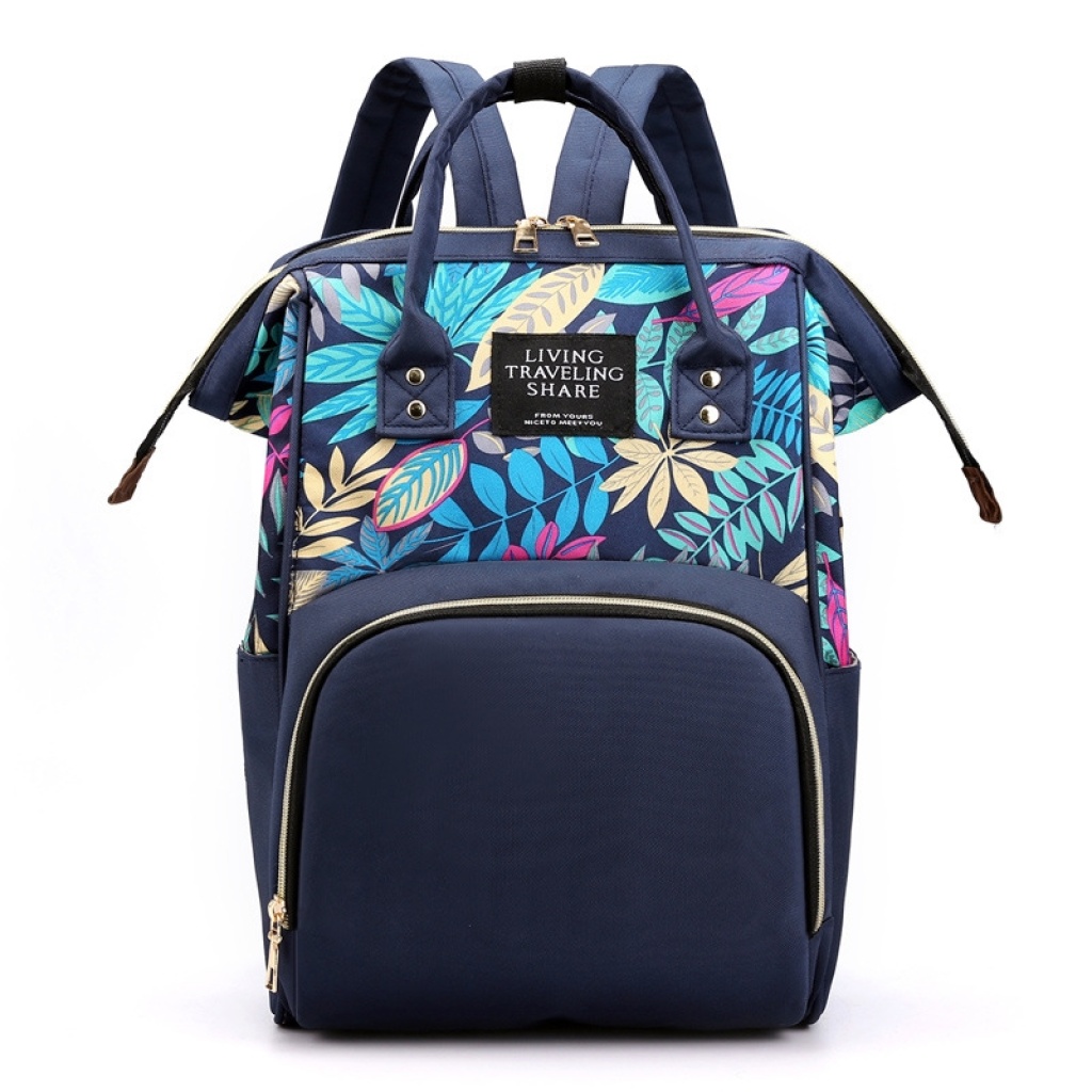 New Korean Style Trendy Printing Mummy Backpack Outdoor Leisure All-Match Multi-Functional Backpack Oxford Cloth Bag in Stock New Korean Style Trendy Printing Mummy Backpack Outdoor Leisure All-Match Multi-Functional Backpack Oxford Cloth Bag in Stock