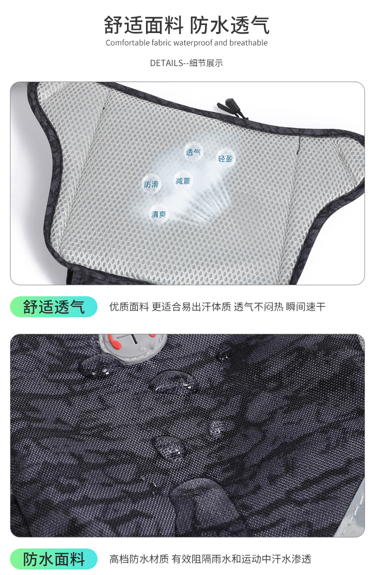 In Stock Wholesale Waterproof Convenient Crossbody Sports Waist Bag Outdoor Fitness Kettle Waist Bag Mountaineering Fit Running Waist Bag