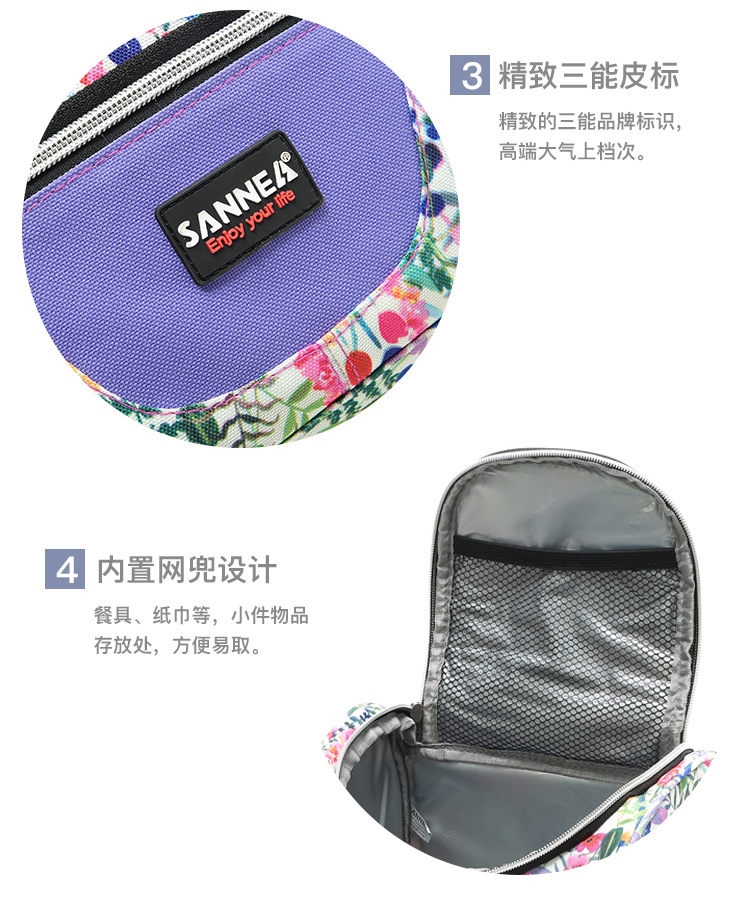 Sanne Lunch Bag in Stock Wholesale Portable Shawl Children's Lunch Bag Outdoor Picnic Insulated Freezer Bag Bags Sanne Lunch Bag in Stock Wholesale Portable Shawl Children's Lunch Bag Outdoor Picnic Insulated Freezer Bag Bags