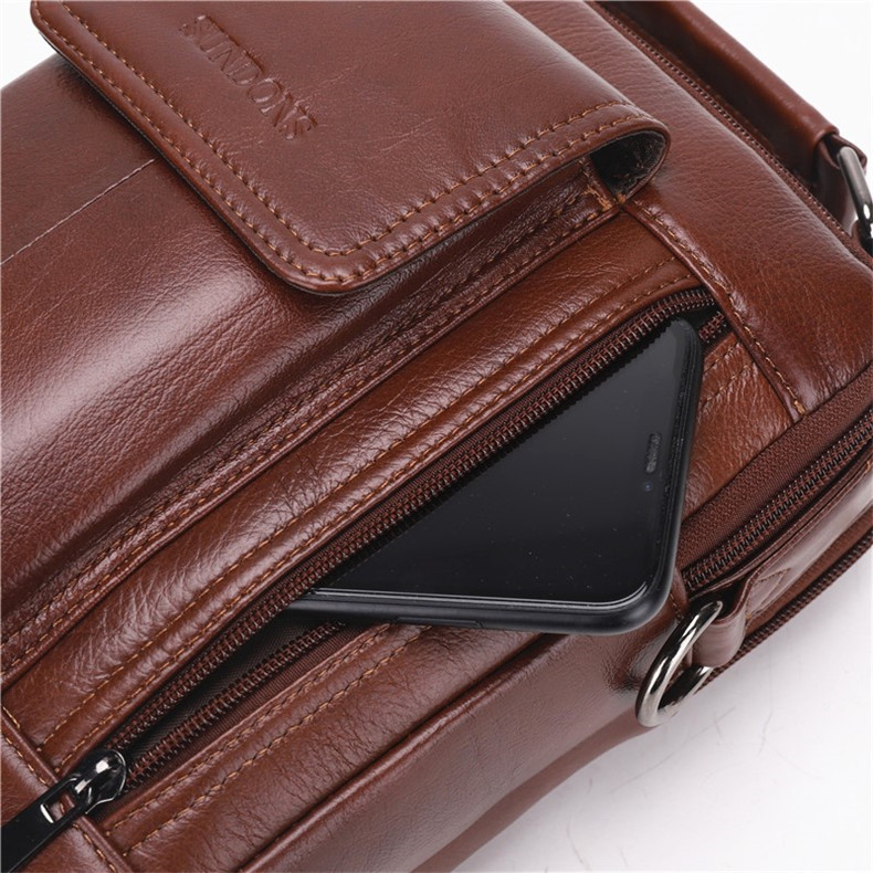 2020 New Arrival Men's Real-Leather Bag High Quality Men's Shoulder Bag First Layer Cowhide Men's Small Bag Trendy Crossbody Backpack 2020 New Arrival Men's Real-Leather Bag High Quality Men's Shoulder Bag First Layer Cowhide Men's Small Bag Trendy Crossbody Backpack
