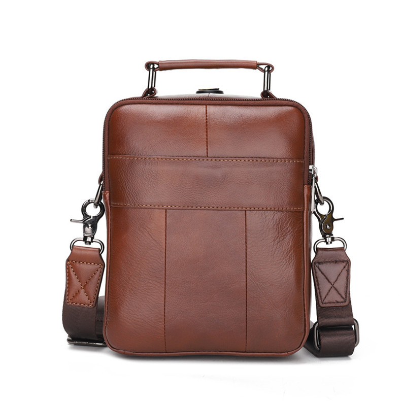 2020 New Arrival Men's Real-Leather Bag High Quality Men's Shoulder Bag First Layer Cowhide Men's Small Bag Trendy Crossbody Backpack 2020 New Arrival Men's Real-Leather Bag High Quality Men's Shoulder Bag First Layer Cowhide Men's Small Bag Trendy Crossbody Backpack