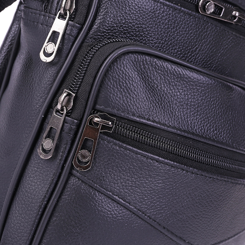 Men's Real-Leather Bag Shoulder Crossbody Bag Fashion Business Briefcase Cowhide Casual Fashionable Style All-Matching Fashion Wholesale Men's Real-Leather Bag Shoulder Crossbody Bag Fashion Business Briefcase Cowhide Casual Fashionable Style All-Matching Fashion Wholesale