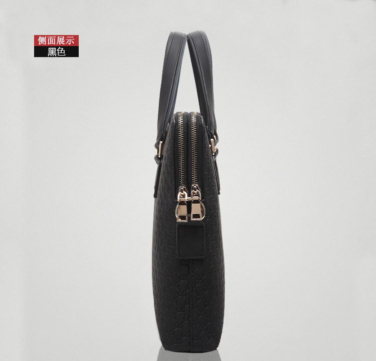 One Piece Dropshipping Men's Real-Leather Bag Cowhide Handbag Men's Business Bag Briefcase Portfolio Shoulder Messenger Bag