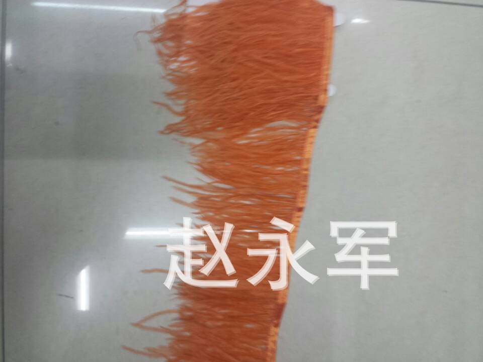 Wholesale Ostrich Hair Woven Belt, Tender Yellow Ostrich Hair Belt,