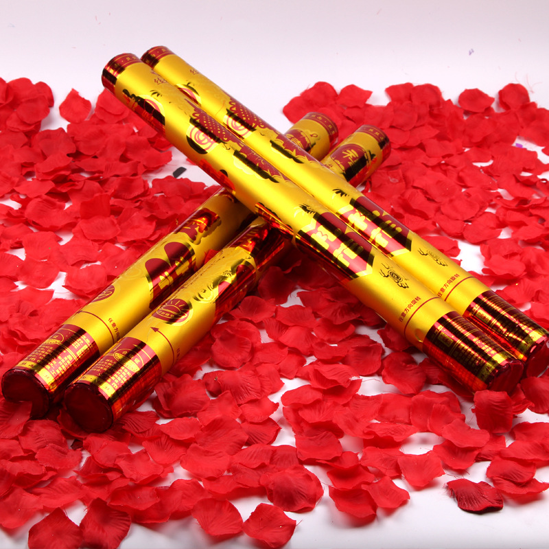 Factory Wholesale Opening Ceremony Wedding Supplies Start Salute 80cm Hand-Held Petal Rain Wedding Salute Fireworks Display Factory Wholesale Opening Ceremony Wedding Supplies Start Salute 80cm Hand-Held Petal Rain Wedding Salute Fireworks Display