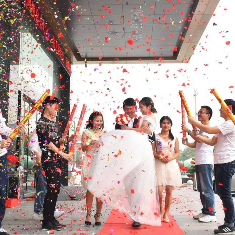 Factory Wholesale Opening Ceremony Wedding Supplies Start Salute 80cm Hand-Held Petal Rain Wedding Salute Fireworks Display Factory Wholesale Opening Ceremony Wedding Supplies Start Salute 80cm Hand-Held Petal Rain Wedding Salute Fireworks Display