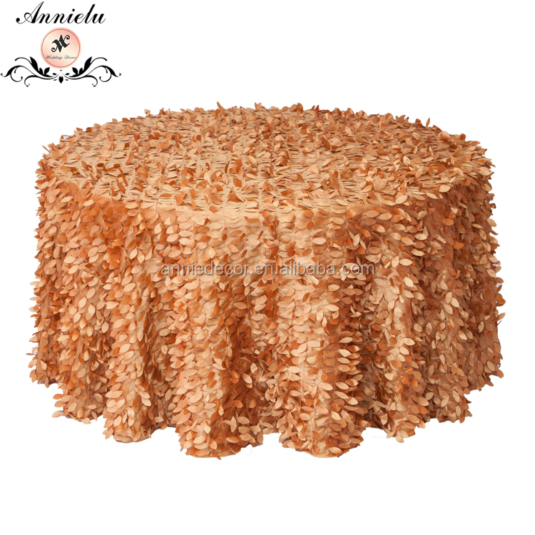 Wholesale fancy beautiful leaves petal taffeta round wedding Wholesale fancy beautiful leaves petal taffeta round wedding