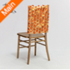 Hot sale elegant petal taffeta wedding chair sash