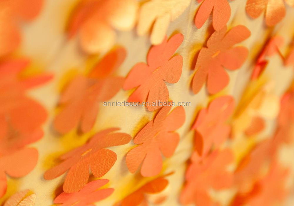 Hot sale elegant petal taffeta wedding chair sash Hot sale elegant petal taffeta wedding chair sash