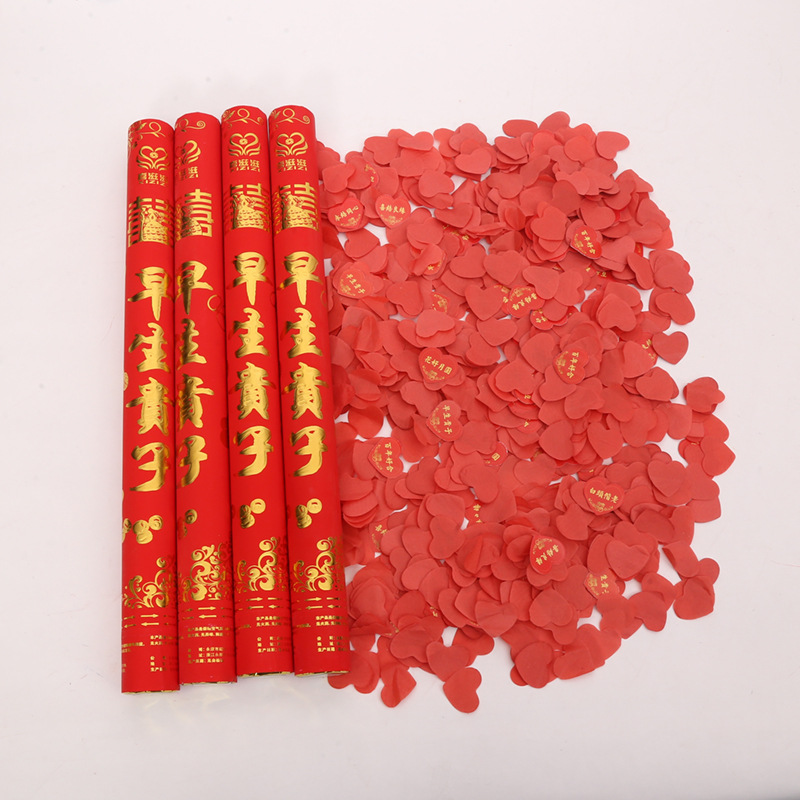 Factory Wedding Salute Wedding Ceremony Fireworks Display Opening Ceremony Salute Hand-Held Fireworks Display-Tube Petal Rain Spraying Decoration Canister Factory Wedding Salute Wedding Ceremony Fireworks Display Opening Ceremony Salute Hand-Held Fireworks Display-Tube Petal Rain Spraying Decoration Canister
