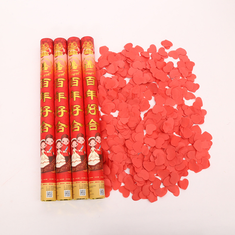 Factory Wedding Salute Wedding Ceremony Fireworks Display Opening Ceremony Salute Hand-Held Fireworks Display-Tube Petal Rain Spraying Decoration Canister Factory Wedding Salute Wedding Ceremony Fireworks Display Opening Ceremony Salute Hand-Held Fireworks Display-Tube Petal Rain Spraying Decoration Canister
