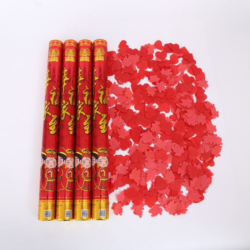 Factory Wedding Salute Wedding Ceremony Fireworks Display Opening Ceremony Salute Hand-Held Fireworks Display-Tube Petal Rain Spraying Decoration Canister Factory Wedding Salute Wedding Ceremony Fireworks Display Opening Ceremony Salute Hand-Held Fireworks Display-Tube Petal Rain Spraying Decoration Canister
