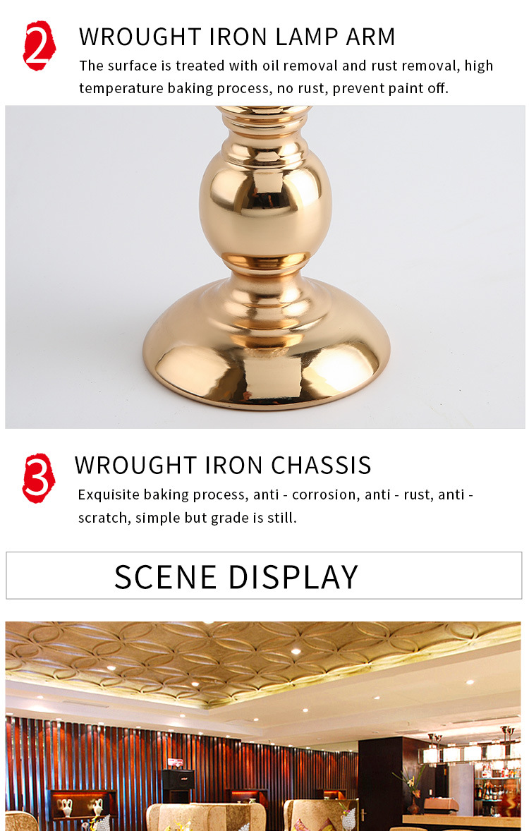 European Creative Fashionable Golden Electroplating Iron Petal Metal Candlestick Decoration Wedding Props Home Decoration European Creative Fashionable Golden Electroplating Iron Petal Metal Candlestick Decoration Wedding Props Home Decoration