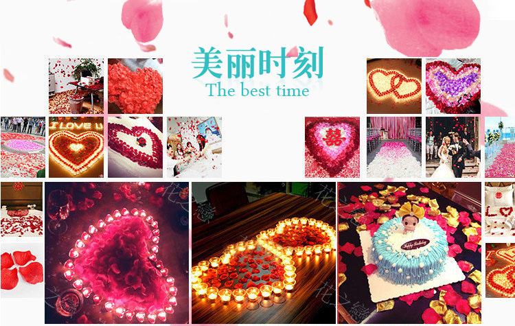 Room Atmosphere Layout Sprinkling Flowers Hand Throwing Flowers Artificial Rose Fake Petals Silk Flowers Wedding Petal Room Atmosphere Layout Sprinkling Flowers Hand Throwing Flowers Artificial Rose Fake Petals Silk Flowers Wedding Petal
