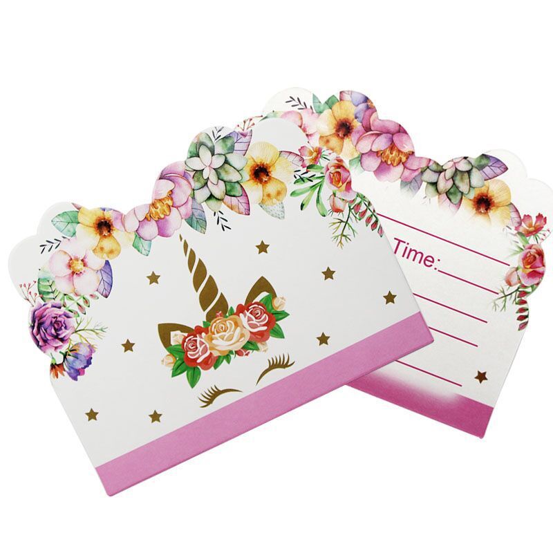 Unicorn pennant paper plate popcorn box paper hat cup Unicorn birthday party set Unicorn pennant paper plate popcorn box paper hat cup Unicorn birthday party set