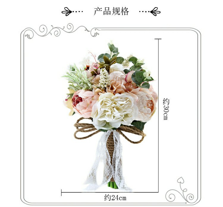 Popular Wedding Photography Supplies Foreign Trade European and American Outdoor Style Bridal Bouquet Bridal Bouquet Popular Wedding Photography Supplies Foreign Trade European and American Outdoor Style Bridal Bouquet Bridal Bouquet
