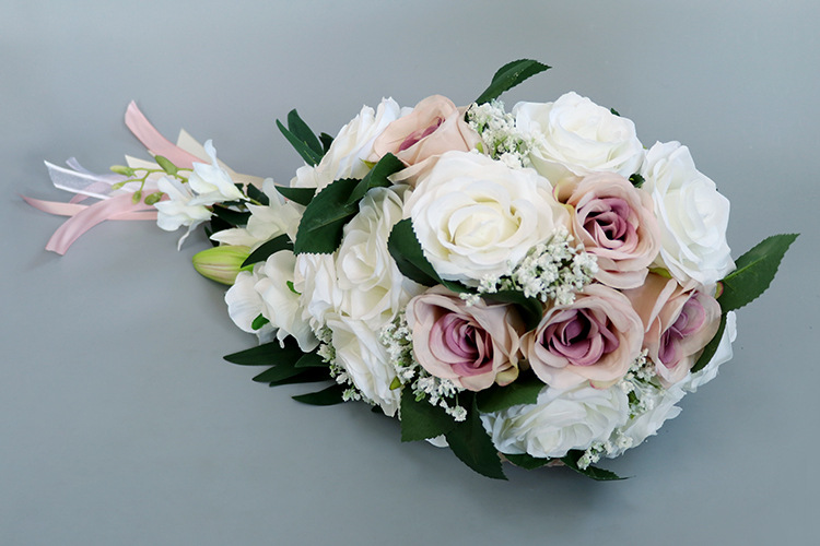 Cross-Border Wedding Tie Bridal Water Drops Bridal Bouquet European Style Fresh White Series Bridal Bouquet Cross-Border Wedding Tie Bridal Water Drops Bridal Bouquet European Style Fresh White Series Bridal Bouquet